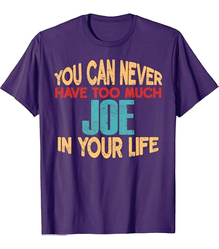 Amazon.com: I Love My Joe, I Love My Joe T-Shirt : Clothing, Shoes